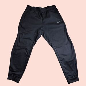 Nike Therma-FIT Black Joggers for Men – XL Size | Warm Fleece Sweatpants